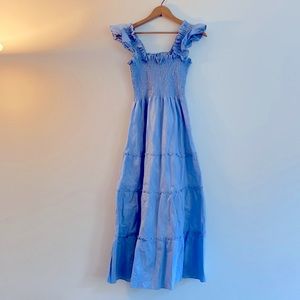 Hill House nap dress, baby blue, XS, full length